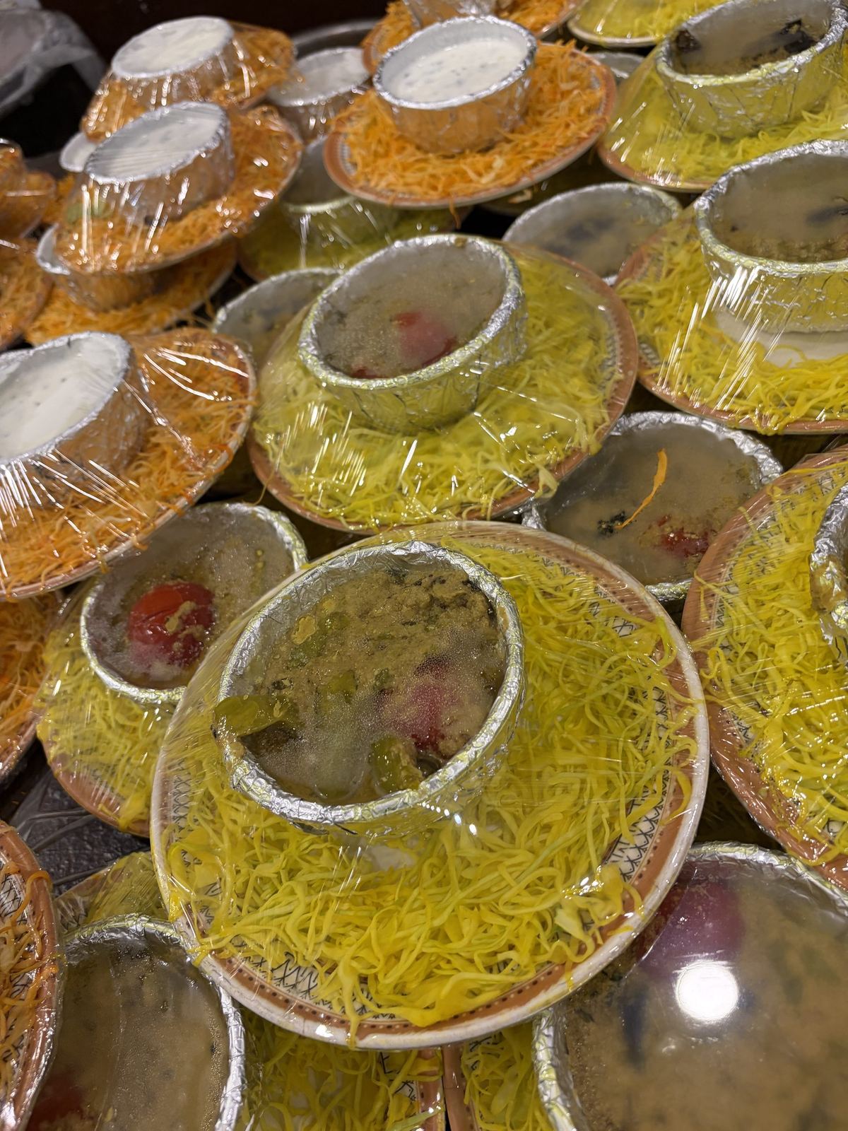 Hyderabadi banquet service at a valima reception by Riwayat Caterers