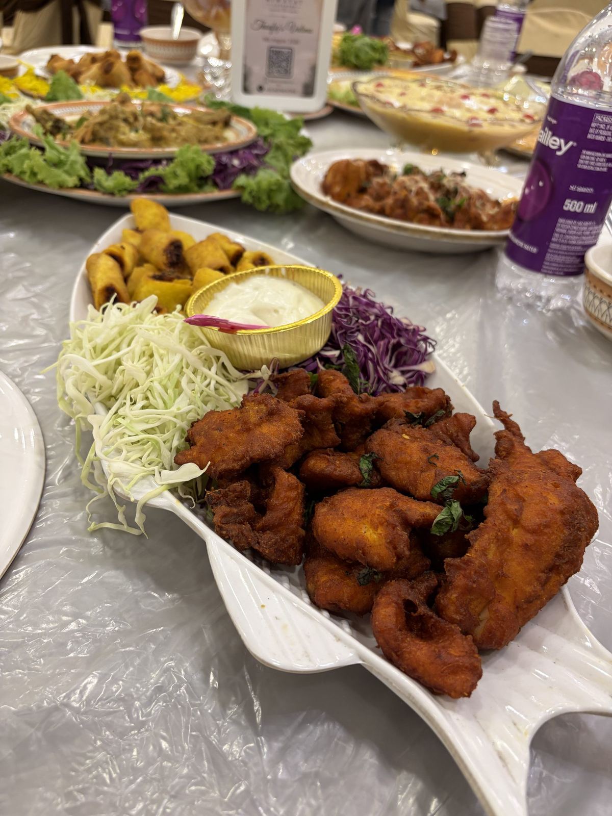 Ajwaini fish fry from the seafood starters selection